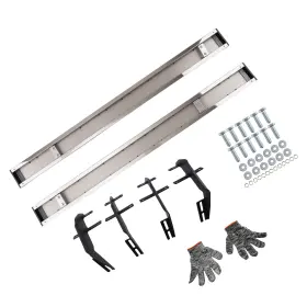 4rqeho Maxpeedingrods Side Steps Nerf Bars For Ford F-150 Super Cab 2015-2024 6 Inch Running Boards