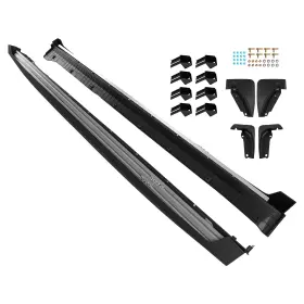 Maxpeedingrods 5crawn Nerf Bar Side Step For Hyundai Santa Fe 2024-2025 Aluminum Construction Black