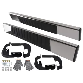 632int Maxpeedingrods Side Steps Running Boards For Chevy Silverado Gmc Sierra 07-19 Regular Cab