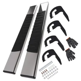 67dbym Maxpeedingrods Running Board Steps For Ford F-150 2004-2014 Dual Side Mount All Weather Abs