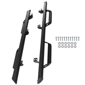 6alpv9 Maxpeedingrods 3 Inch Running Boards For Toyota Tacoma 2024-2026 Crew Cab Black Side Step Nerf Bar