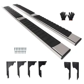6e2014 Maxpeedingrods 6 Inch Running Boards For Toyota Tacoma Access Cab 2005-2023 Stainless Steel 6e2014 Maxpeedingrods 6 Inch Running Boards For Toyota Tacoma Access Cab 2005-2023 Stainless Steel