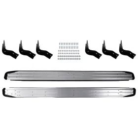 6unavj Maxpeedingrods Black Running Board Kit For Nissan Armada Y62 17-2025 Aluminum Side Step