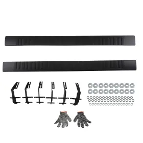 7qyc03 Maxpeedingrods Non-slip Side Step Running Board For Ford F-150 Super Crew Cab 2015-2025 Black 7qyc03 Maxpeedingrods Non-slip Side Step Running Board For Ford F-150 Super Crew Cab 2015-2025 Black