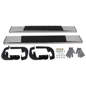 7tylqp Maxpeedingrods Nerf Bar Running Boards For Chevrolet Silverado Gmc Sierra Standard Cab 2007-19