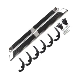 8qivek Maxpeedingrods Heavy Duty Running Board For Chevy Silverado Gmc Sierra 1500-3500 2019-2025 77 Inch