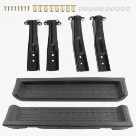 958f0v Maxpeedingrods Left And Right Side Step Nerf Bar Running Board For Jeep Wrangler Tj 1997-2006