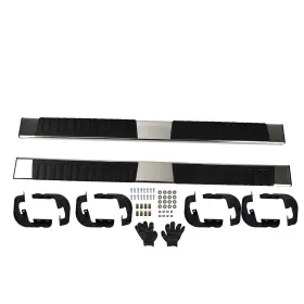9kenmx Maxpeedingrods Side Step Bars For Chevy Silverado 1500 Double Cab 1999-13 500lbs Load
