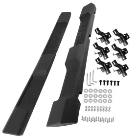 9lbunr Maxpeedingrods Black Nerf Bars Running Board For Jeep Wrangler Jk 4-door 2007-18 Side Steps