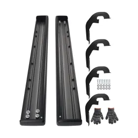 Ayoz10 Maxpeedingrods 6 Inch Running Board For Silverado Sierra 1500 2500 3500 Hd 2019-25 Step Rails Black