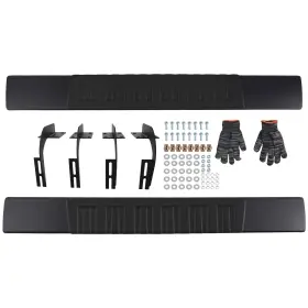 B87z9q Maxpeedingrods 6 Inch Black Running Board Steps For Ford F-250 F250 1999-2016 Aluminum Side