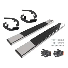 Bs9k4m Maxpeedingrods 6 Inch Side Step Running Board For Chevy Silverado Gmc Sierra 1500 2500hd 3500hd