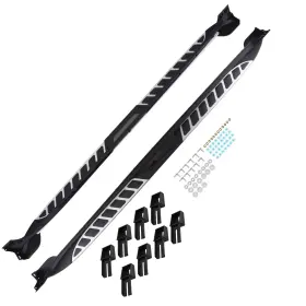 By91c2 Maxpeedingrods Black Side Step Running Boards For Kia Carnival Lx/ex/sx 2022-2024 Aluminum Pair