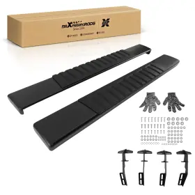 C3upi7 Maxpeedingrods 6 Inch Side Step Running Boards For Dodge Ram 1500 2009-2018 Regular Cab Non-slip