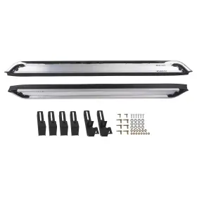 Cb92q4 Maxpeedingrods Black Running Boards Side Step For Lincoln Aviator 2020-2025 Aluminum Non-slip