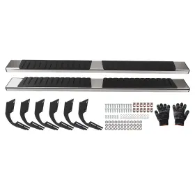 Cf1xl7 Maxpeedingrods 6 Inch Running Boards For Ford F-250 F-350 F-450 99-16 Supercrew Stainless Steel