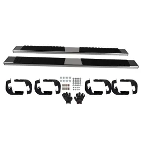 Cgjh4e Maxpeedingrods Running Boards Side Step Bars For Chevy Silverado 1500 Double Cab 1999-2013