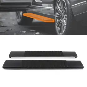 D89lu3 Maxpeedingrods Nerf Bars For Dodge Ram 1500 09-18 6 Inch Wide Black Running Boards Side Steps