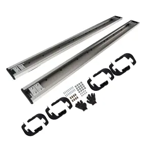 Dtik4w Maxpeedingrods Heavy Duty Side Steps For Chevy Silverado 1500 Double Cab 1999-13 Non-slip