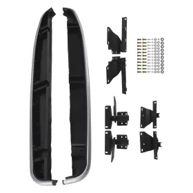 E2yhnr Maxpeedingrods Running Boards For Land Rover Range Sport 06-13 Black Silver Side Steps