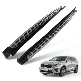 Maxpeedingrods F0mkra Anti-slip Running Board Side Step For Kia Sorento 21-2024 Protection Black