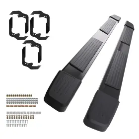 Maxpeedingrods F23km8 6 Inch Nerf Bar Side Step For Silverado/sierra Crew Cab 2019-2026 Aluminum