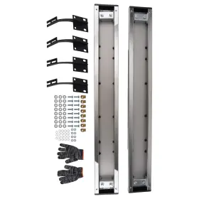F7cj64 Maxpeedingrods Step Rails Side Steps Running Board For Ford F-250 1999-2016 450lbs Load Black