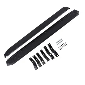 Flb9q3 Maxpeedingrods Aluminum Side Running Boards For Toyota Land Cruiser 2024-2025 Black Nerf Bars
