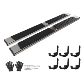 Flm6zy Maxpeedingrods Anti-slip Running Boards Side Steps For Silverado/gmc Sierra 2007-2019