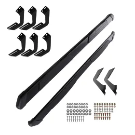 Maxpeedingrods G03mco Nerf Bars Side Steps For Toyota Tacoma Double Cab 2005-2023 82.68x6.4x2.3in 2pcs