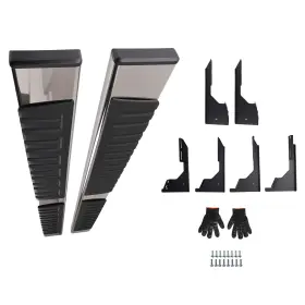 G6kcqn Maxpeedingrods 6 Inch Side Steps Running Boards For Toyota Tacoma Access Cab 2005-2023 Pair