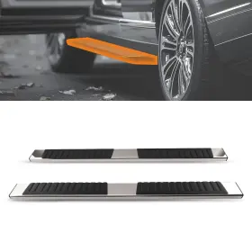 Maxpeedingrods Gafuj7 Non-slip Running Board Nerf Bars For Dodge Ram 1500 2500 3500 Crew Cab 09-24