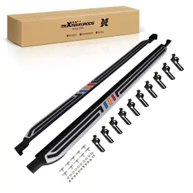 Gh3ons Maxpeedingrods Side Step Running Board For Volkswagen Atlas 18-24 Protection Bar Guard Qme