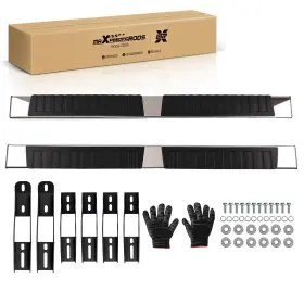 Gm4ocf Maxpeedingrods 6ftft Nerf Bar Side Steps Running Board For Toyota Tundra Double Cab 07-2021