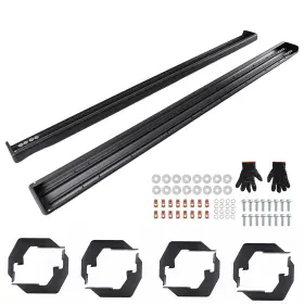 Gu15ug Maxpeedingrods Nerf Bars Running Boards For Chevy Colorado/gmc Canyon Crew Cab 2015-2026