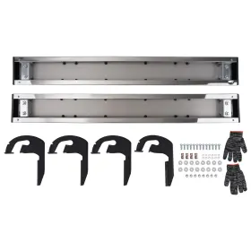 Gu3xi7 Maxpeedingrods Anti-slip Running Board Steps For Ford F-150 2004-2014 Side Nerf Bar Abs Gu3xi7 Maxpeedingrods Anti-slip Running Board Steps For Ford F-150 2004-2014 Side Nerf Bar Abs