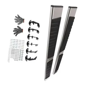 Hai3qy Maxpeedingrods Running Board For Dodge Ram 1500 09-18 Quad Cab Side Step Stainless Steel