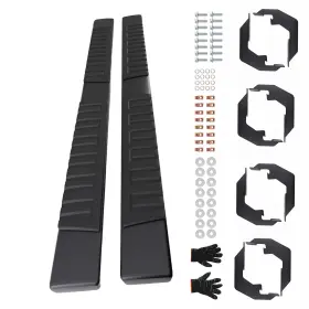Hcy8gy Maxpeedingrods Non-slip Running Boards For 2015-2026 Gmc Canyon/chevy Colorado Crew Cab Bar Hcy8gy Maxpeedingrods Non-slip Running Boards For 2015-2026 Gmc Canyon/chevy Colorado Crew Cab Bar