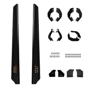 Hui21r Maxpeedingrods Nerf Bar Side Steps For Toyota Tacoma 2024 Black Aluminum Easy Access Design