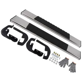 1500-3500hd Maxpeedingrods I1p0ra Nerf Bar Side Step Kit For Silverado Sierra Standard Cab 07-2019