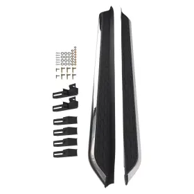 Id2kt1 Maxpeedingrods Black Running Boards For Lincoln Aviator 20-25 Aluminum Side Steps Easy Access