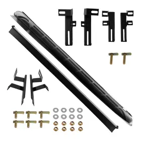 Maxpeedingrods Isk7w1 Aluminum Side Step Bars For Toyota Highlander 2020-2025 Black Running Boards