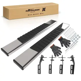 J1xbyi Maxpeedingrods 6 Inch Wide Running Boards For Dodge Ram 2009-2018 1500 Side Steps Black Pair