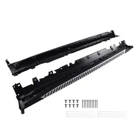 Jahs3e Maxpeedingrods Black Running Board Side Steps For Bmw X5 F15 F85 2014-2018 Aluminum Non-slip