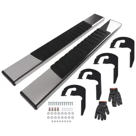 Jyenq9 Maxpeedingrods Side Step Bars Running Board Steps For Ford F-150 2004-2014 Non-slip Protection