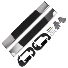 K0q8c2 Maxpeedingrods Nerf Bars Running Boards For Chevrolet Silverado Gmc Sierra 2007-2019 Non-slip