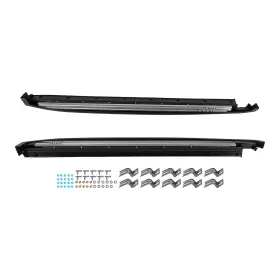Kaf72j Maxpeedingrods Nerf Bar Running Boards For Hyundai Santa Fe 2019-2023 Black Aluminum Protection