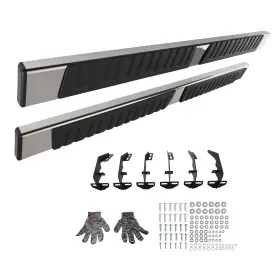 Kfd2yp Maxpeedingrods Nerf Bar Running Board For Ram 1500 09-18 Quad Cab Side Step Stainless Steel