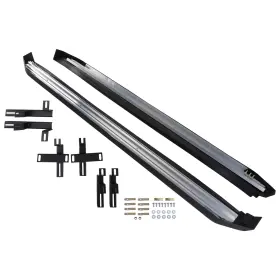 Khxp2i Maxpeedingrods Running Board Side Step Bar For Toyota Highlander 14-19 74 Inch Black Aluminum Alloy