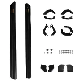 Ks8iwe Maxpeedingrods Running Board Side Steps For Toyota Tacoma 2024 Black Aluminum Bolt-on Design